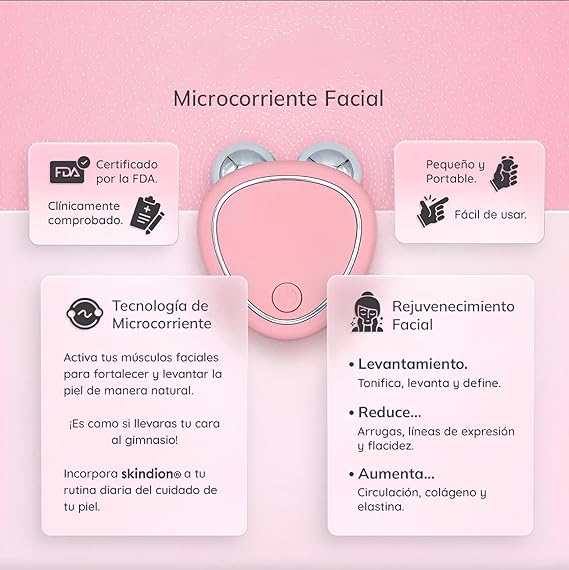 Masajeador Con Microcorriente Facial