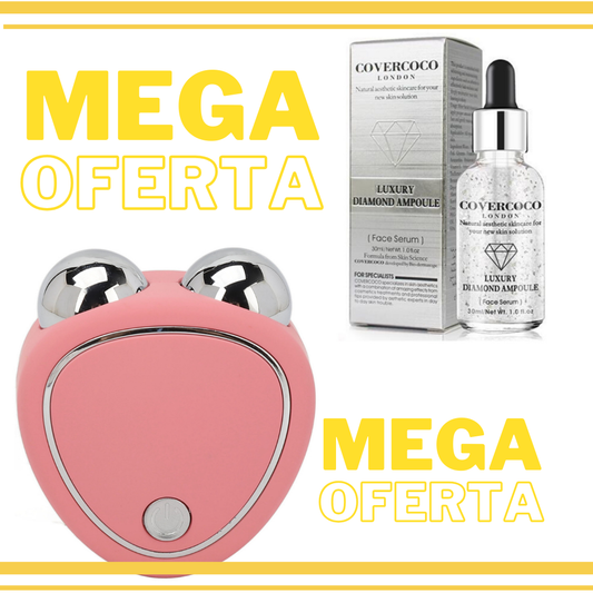 Masajeador Con Microcorriente Facial Selle mas Serum Rejuvenecedor hidratante.